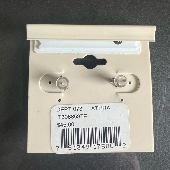 Sterling Silver Tiger Eye Stud Earrings - Picture 2 of 2